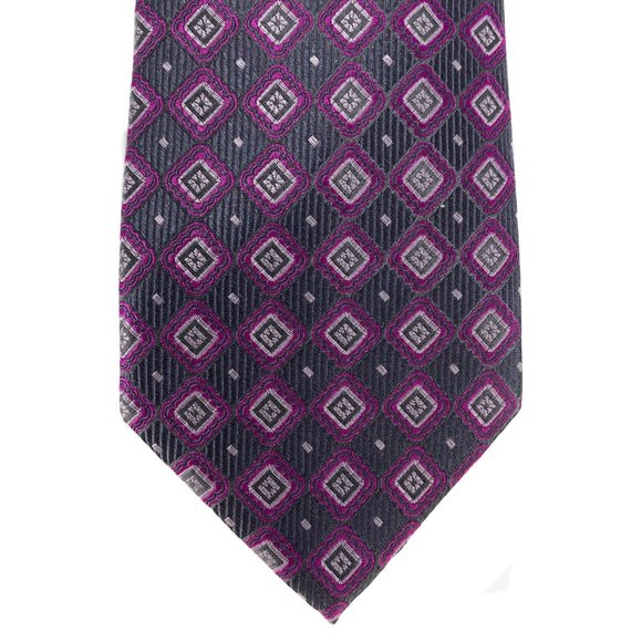 TED BAKER LONDON Diamond Polka Dot Silk Tie - Picture 14 of 16
